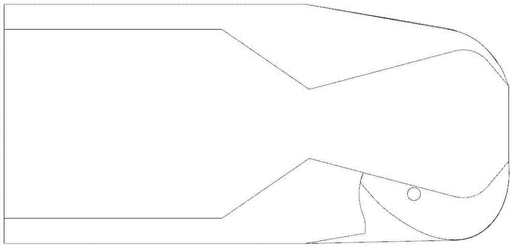 Throat offset aerodynamic vectoring nozzle with vertical take-off and landing function and control method