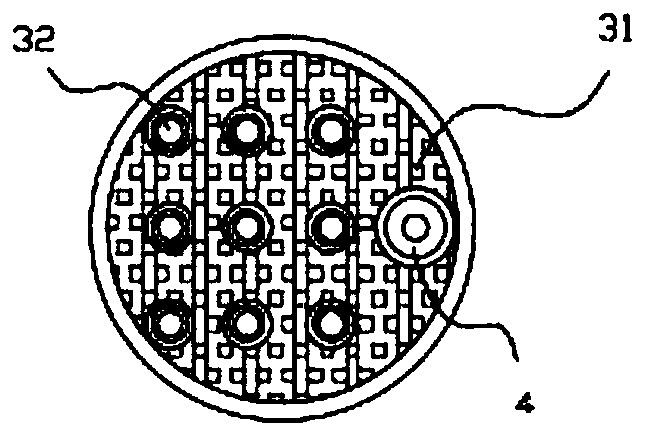 Chemical nickel plating solution treatment device and treatment method thereof