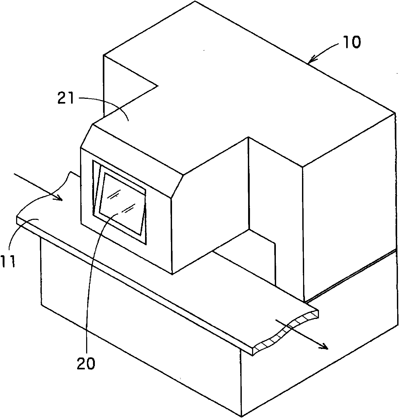 Electronic component inspecting method and apparatus used in the method