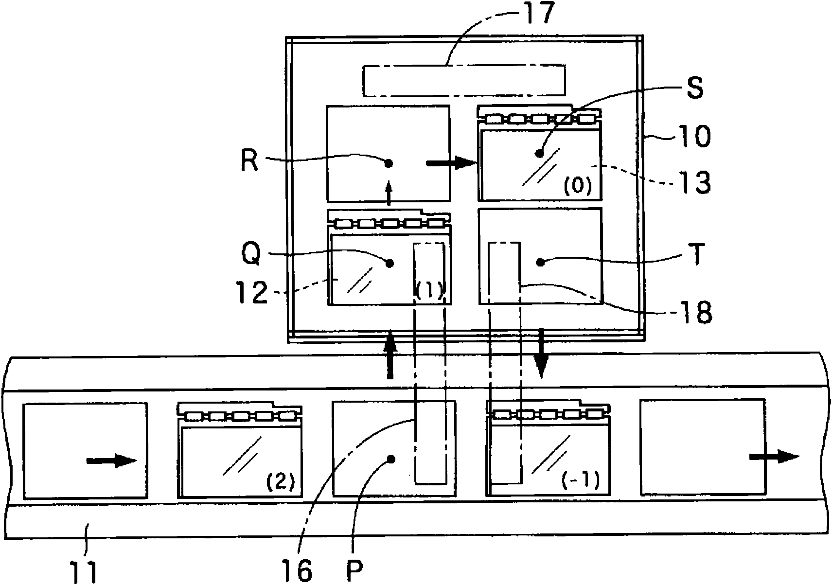 Electronic component inspecting method and apparatus used in the method