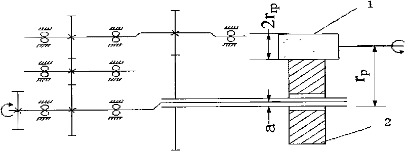 Cycloidal engagement pair with uniform-gap engagement of full hydraulic steering gear and processing method thereof