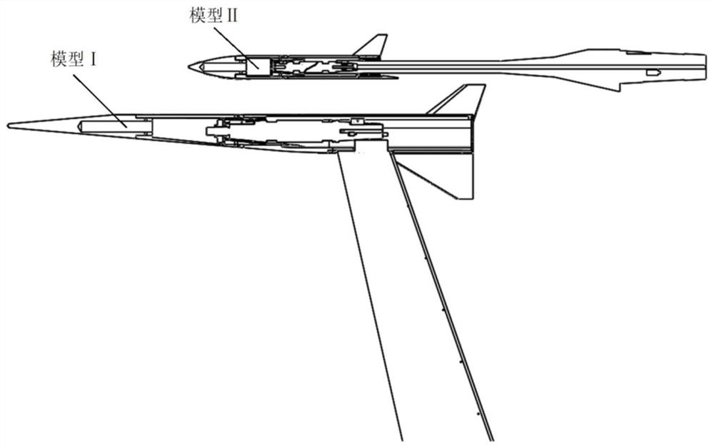 Trajectory prediction method for wind tunnel multi-body separation test model