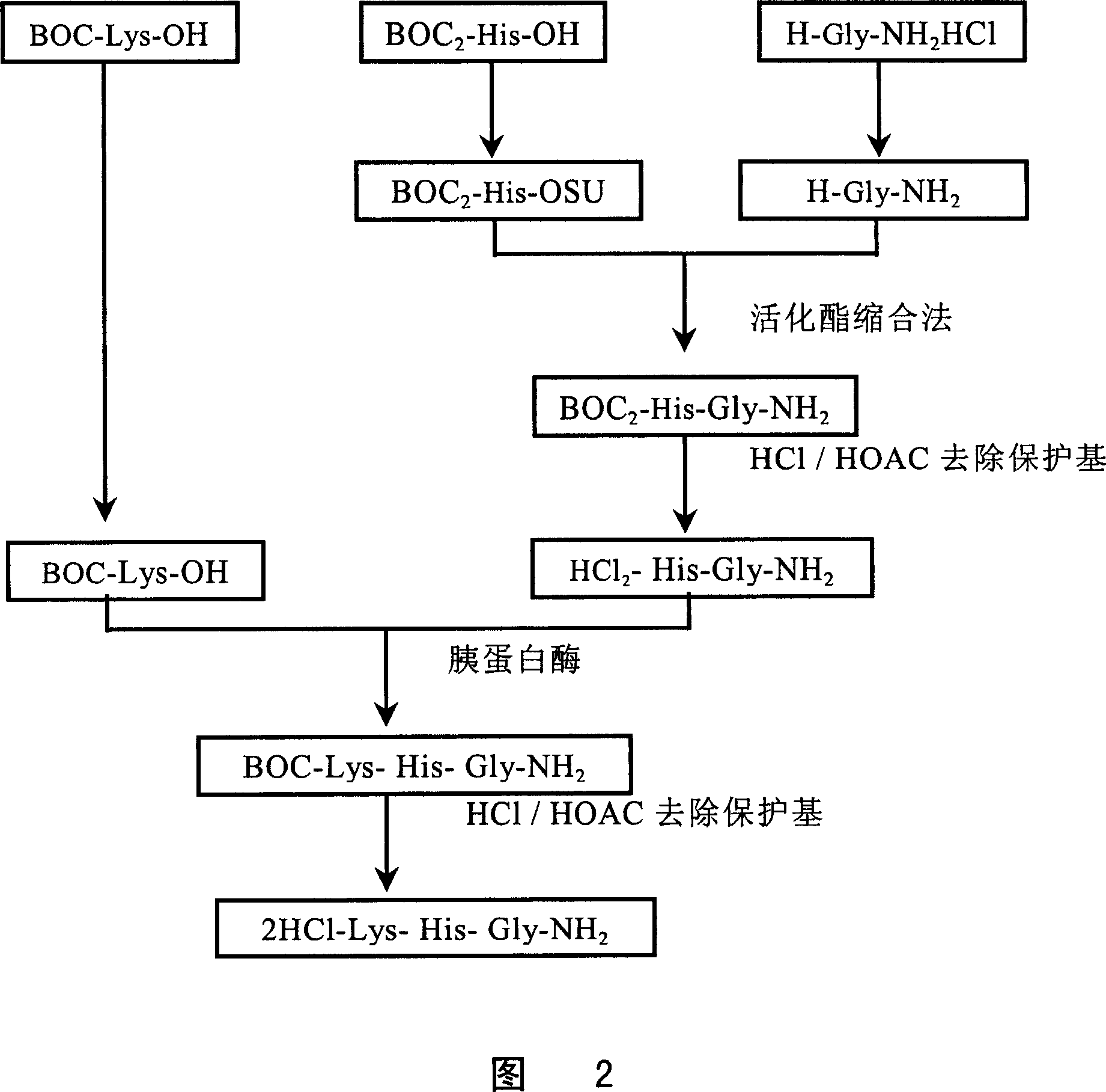 Scale preparation method of bursin and application of used as avian influema vaccine adjuvant