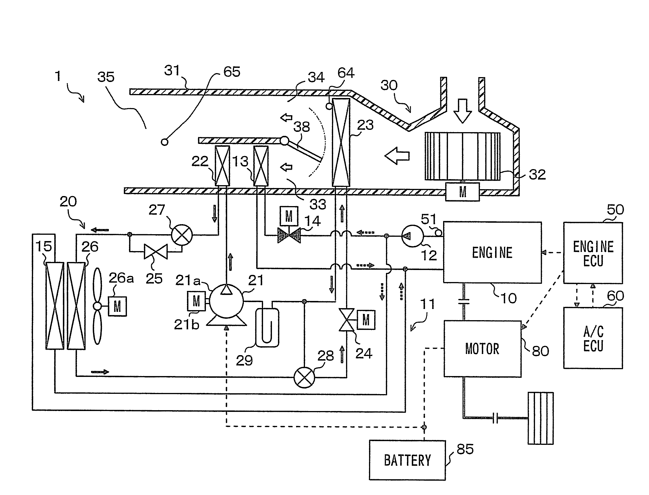 Air conditioner for vehicle