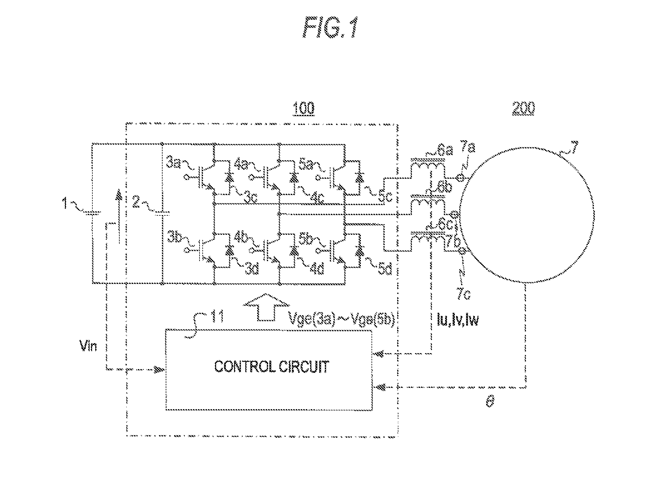 Electric motor driving device