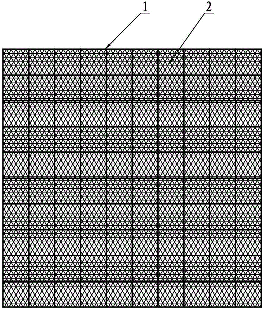 Nano micro-pore air purification net and preparation method thereof