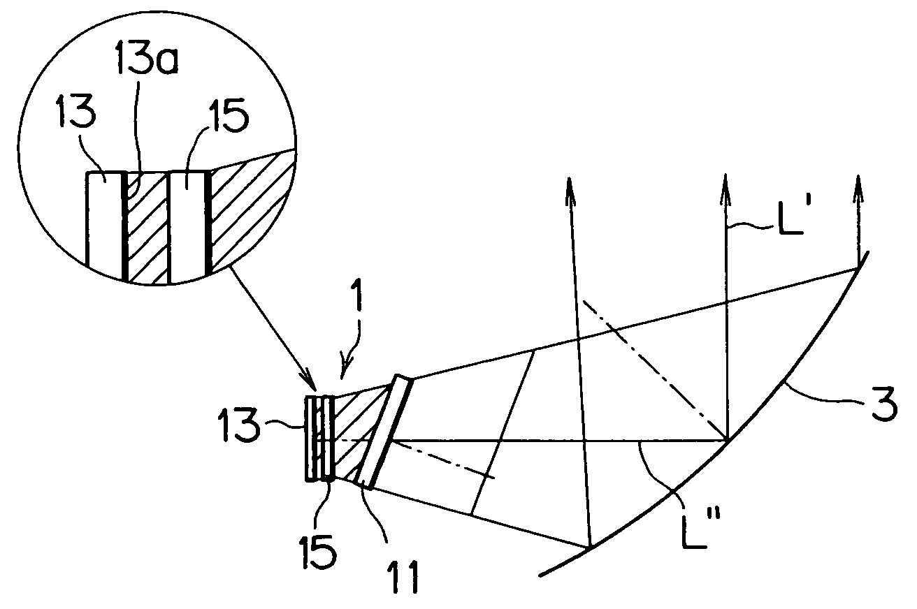 Luminous display device