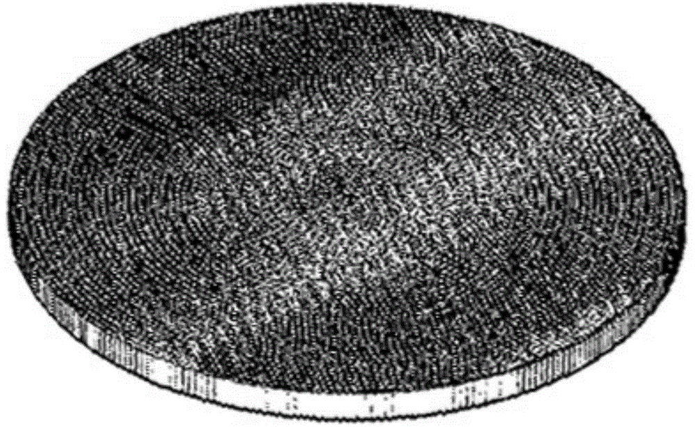 Novel fiber dartboard