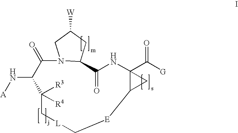 Macrocyclic hepatitis C serine protease inhibitors