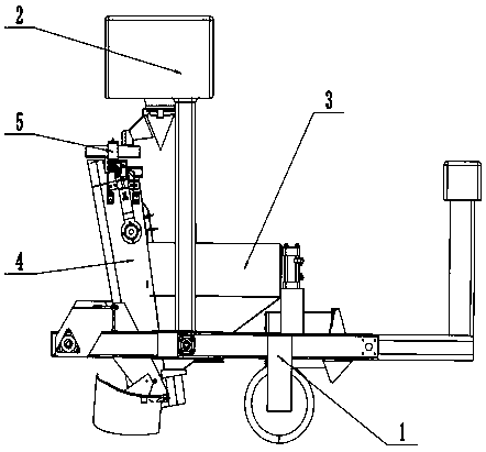 Automatic accurate potato planting equipment