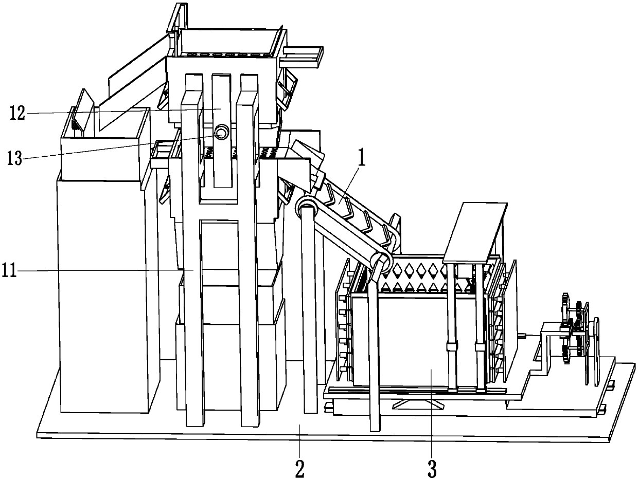 Special gabion box construction equipment for hydraulic engineering dam scouring preventing protection