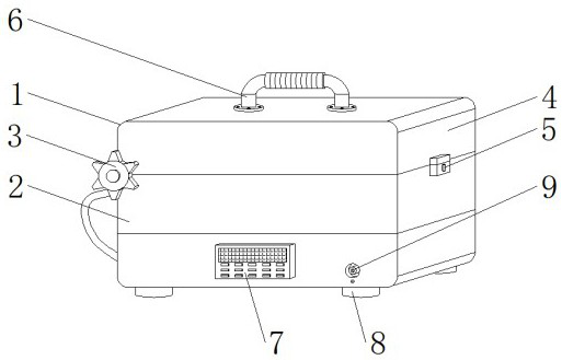 Physical experiment tool for converting water energy into kinetic energy