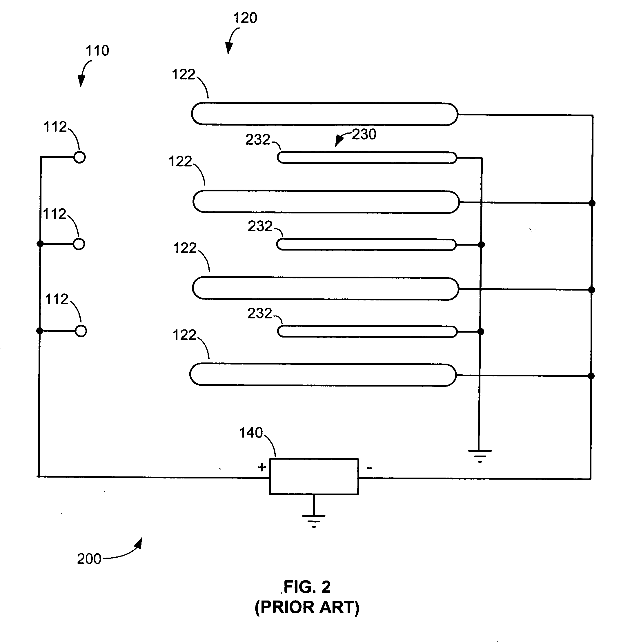 Electro-kinetic air transporter and conditioner devices with 3/2 configuration having driver electrodes