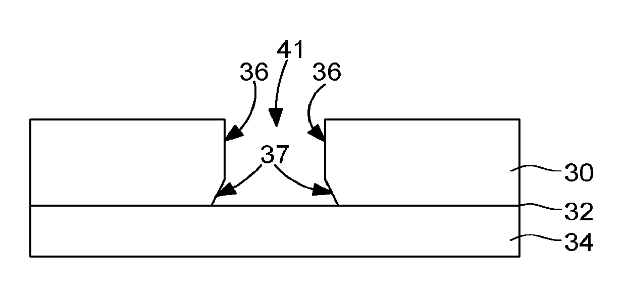 Micromechanical component with a reduced contact surface and its fabrication method