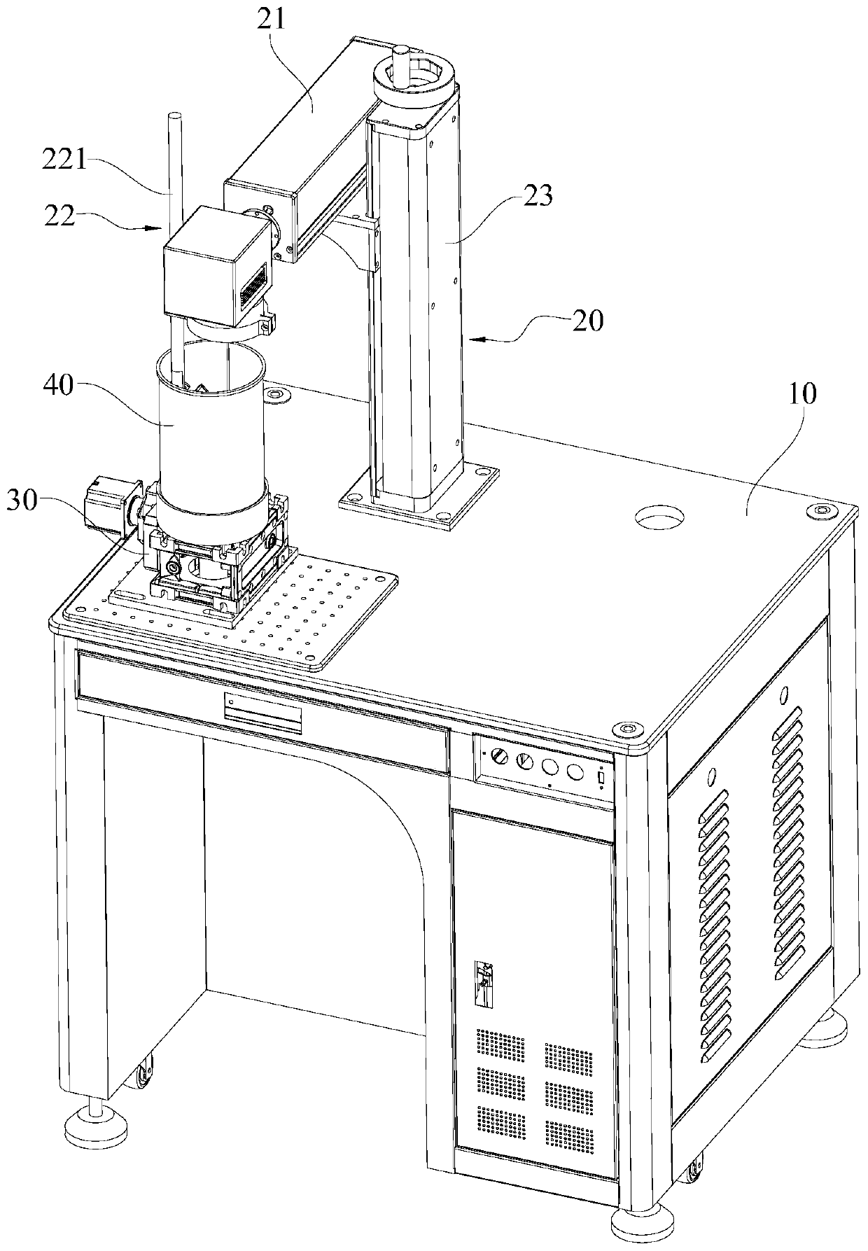 Ultrafast laser cleaning and fine polishing equipment for inner wall of component and control method