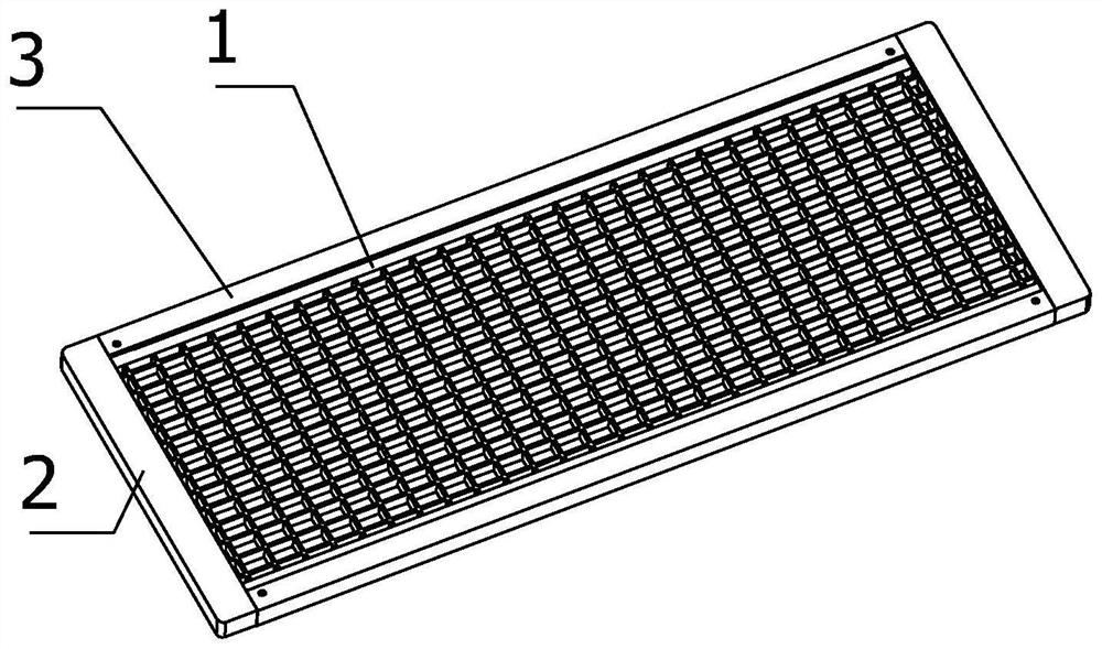 New energy automobile air return grille and manufacturing method thereof