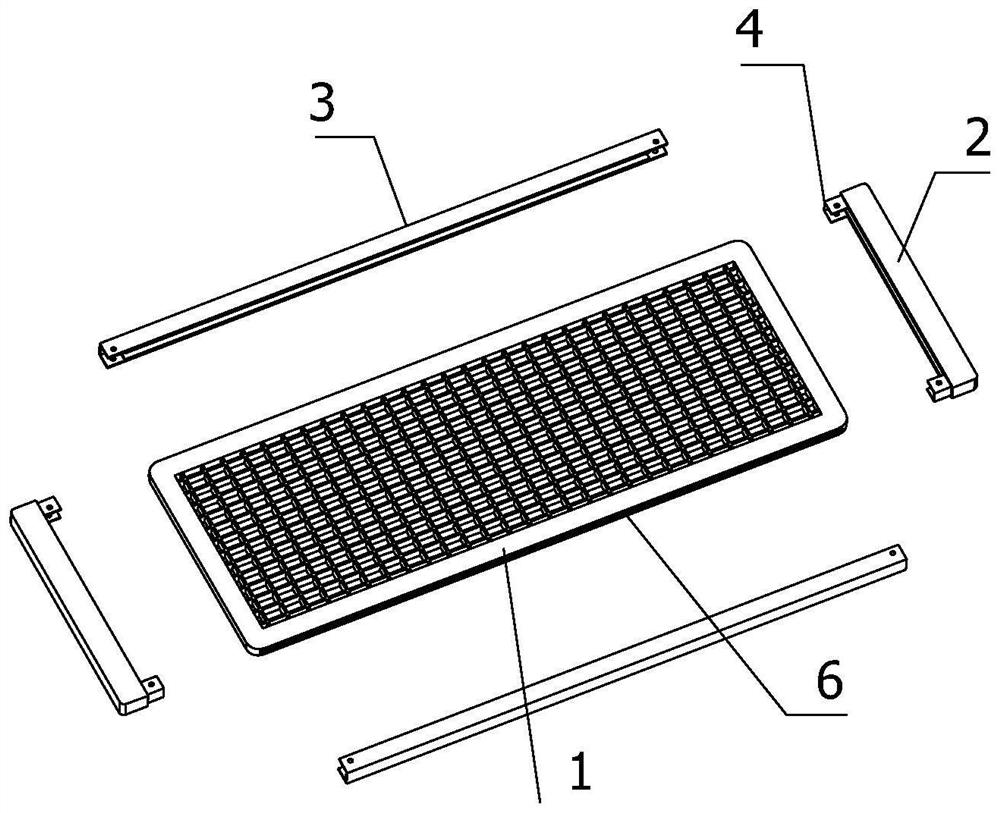 New energy automobile air return grille and manufacturing method thereof