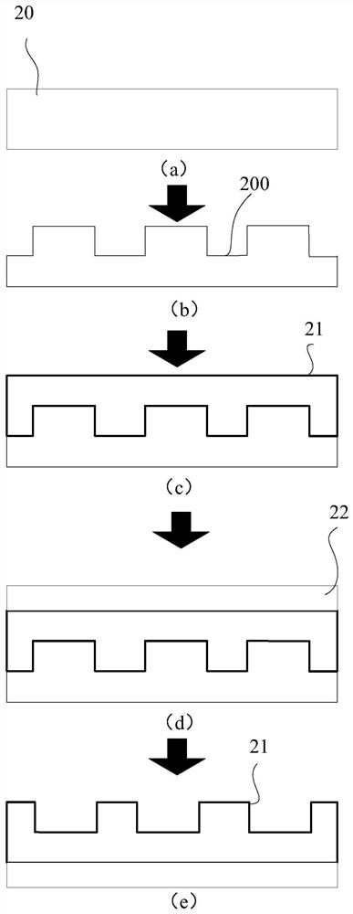 A transfer member and its preparation method, transfer head