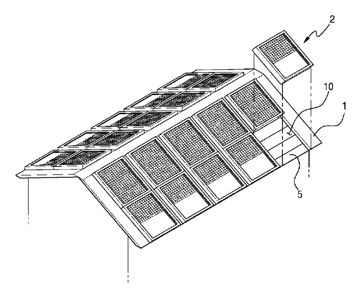 Heating and power generating apparatus using solar energy