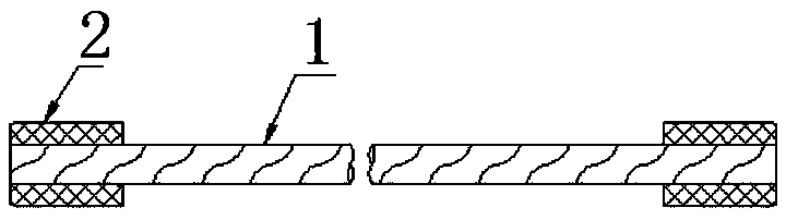 Device for manufacturing portable rope head