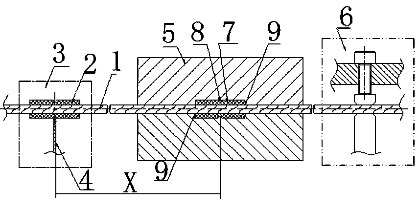 Device for manufacturing portable rope head