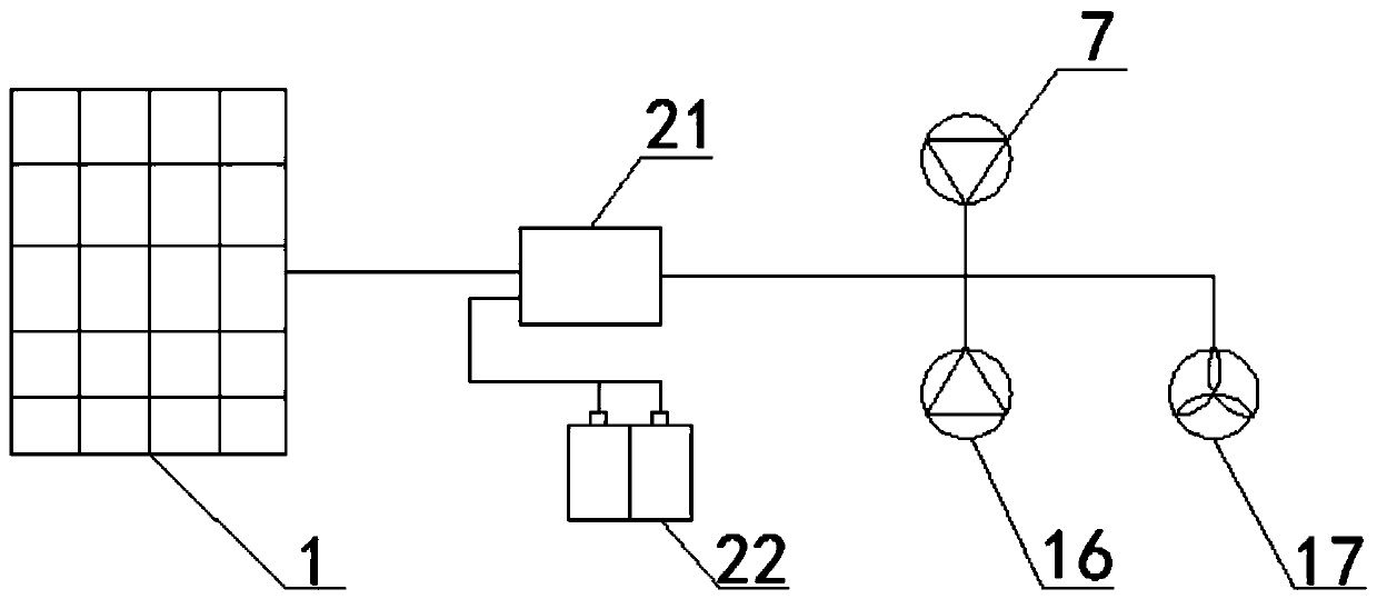 Passive evaporative cooling air conditioning system for dormitory apartment buildings