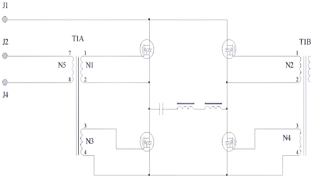 Self-adaptive new soft-switching full-bridge circuit driving method and full-bridge driving circuit