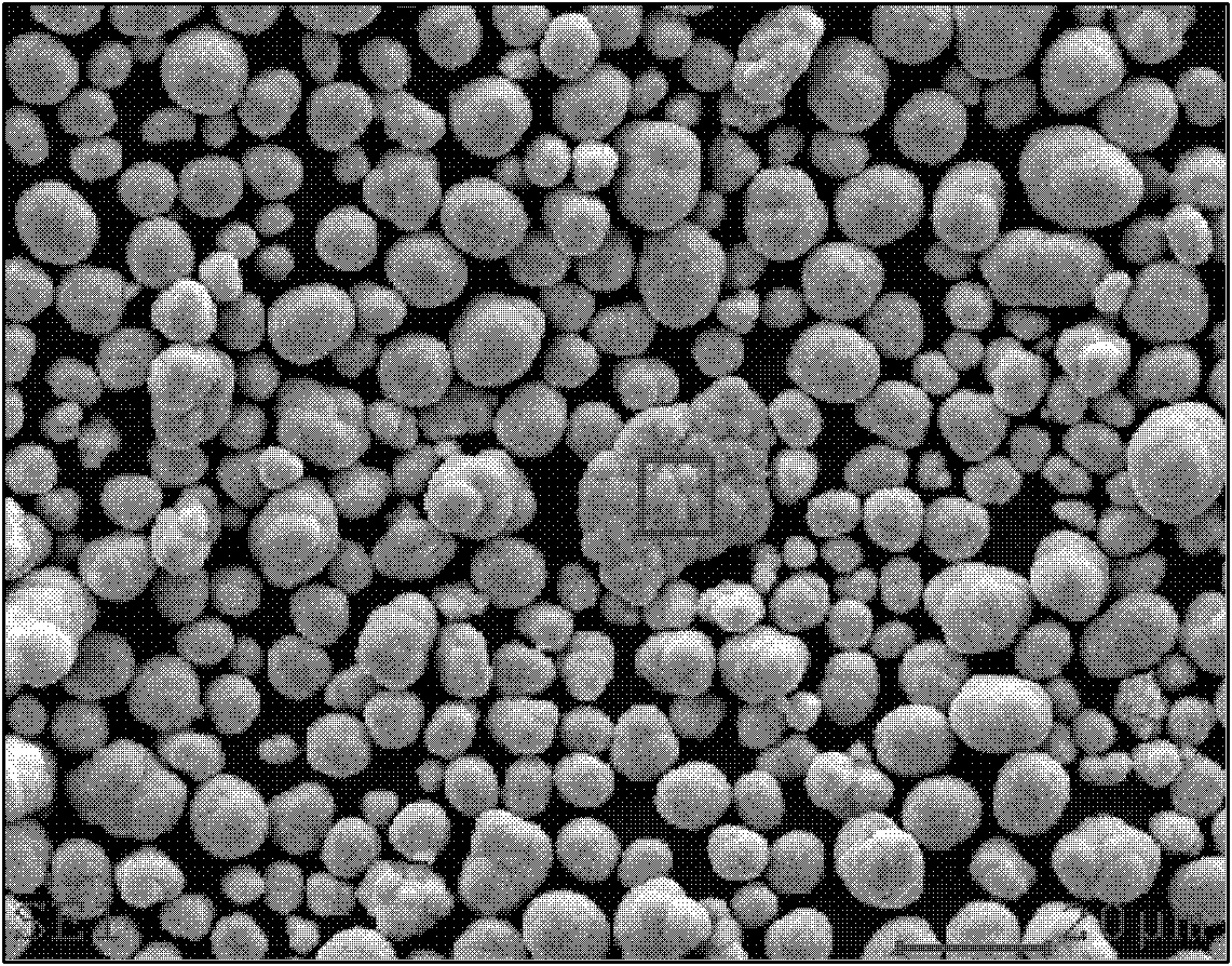 Preparation method of wet-processed aluminium-coated lithium ion battery cathode material