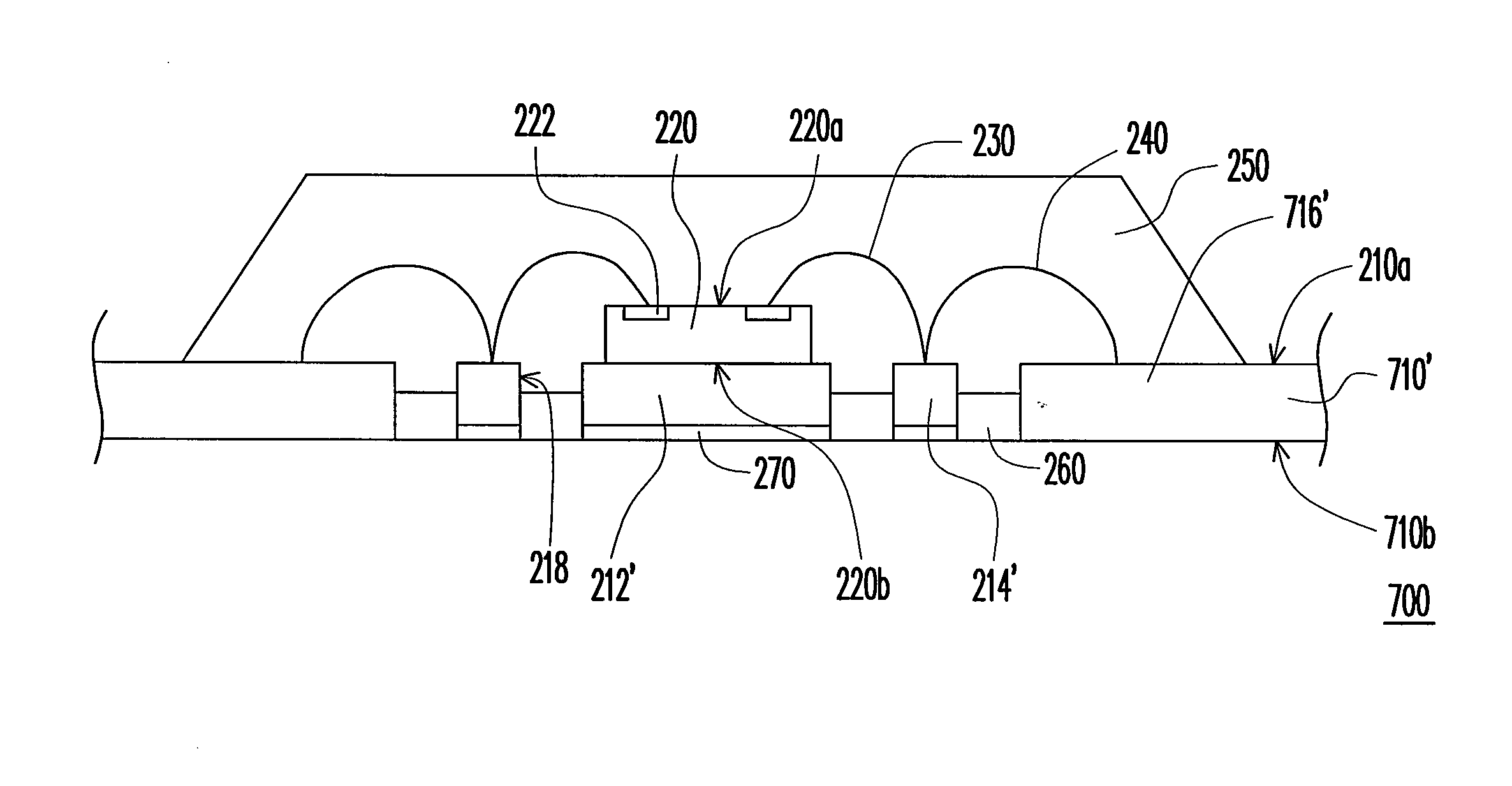 Chip package structure and method of fabricating the same