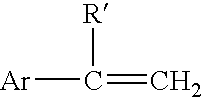 Mass polymerized rubber-modified monovinylidene aromatic copolymer composition