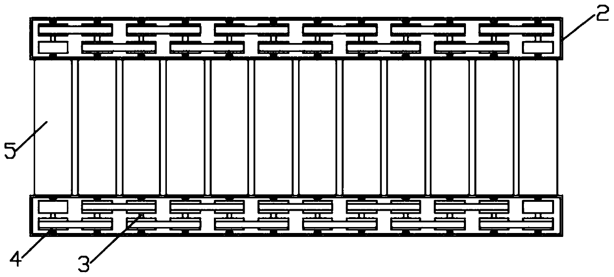 Processing device for increasing strength of aluminum-plastic composite panel