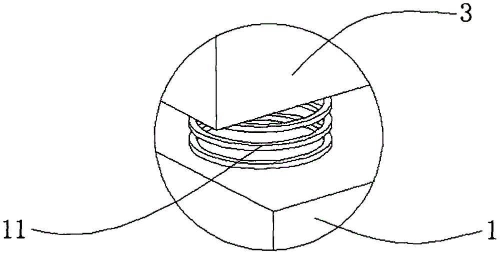 Enclosure structure for building construction