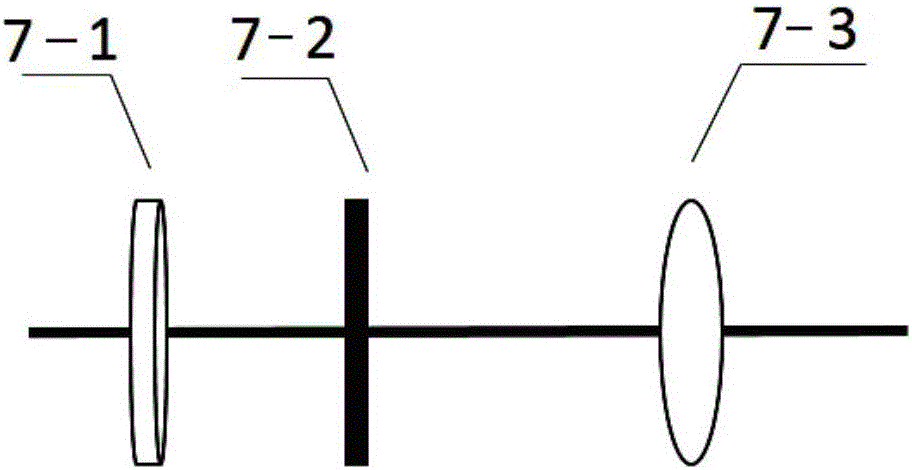 Device for testing absorption response of terahertz waves in different gas environments