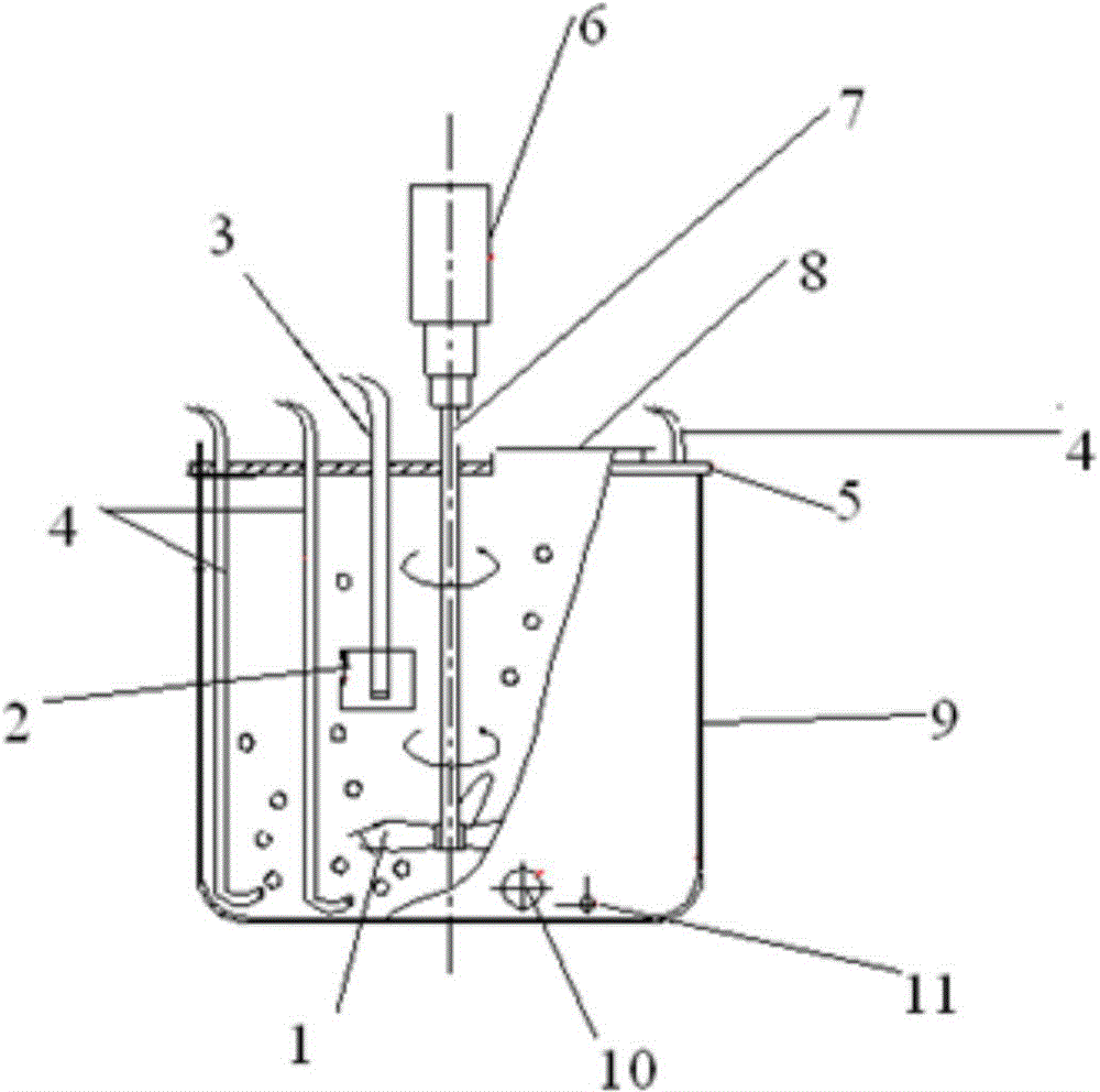 Glue mixing apparatus