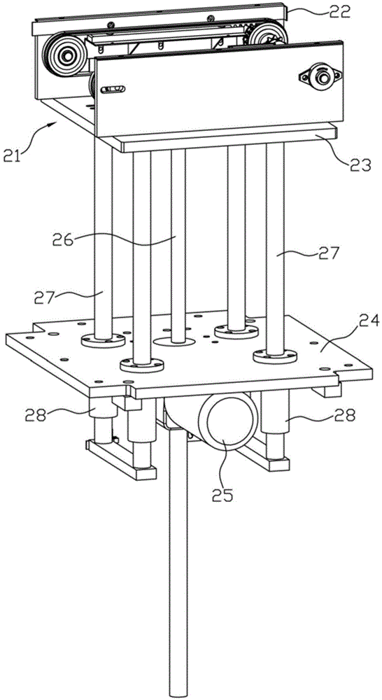 Mechanism for transporting electronic device support plates and recovering support plate baskets