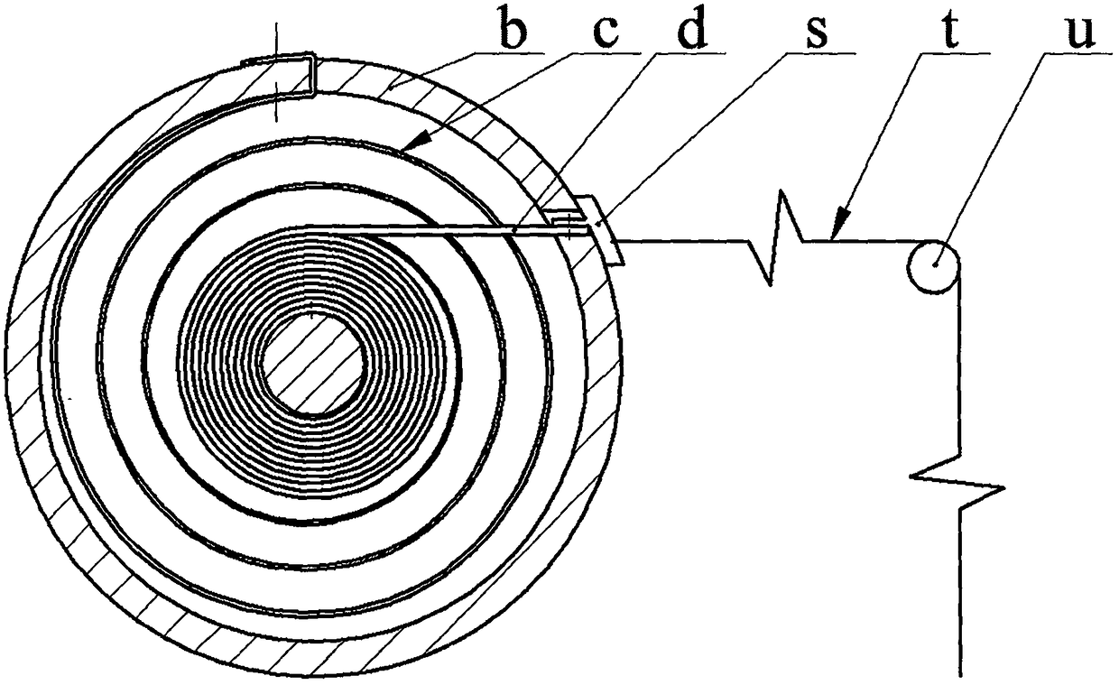 A piezoelectric car alarm