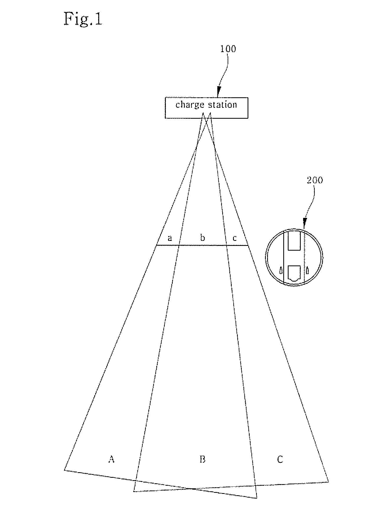 Mobile robot charge station return system