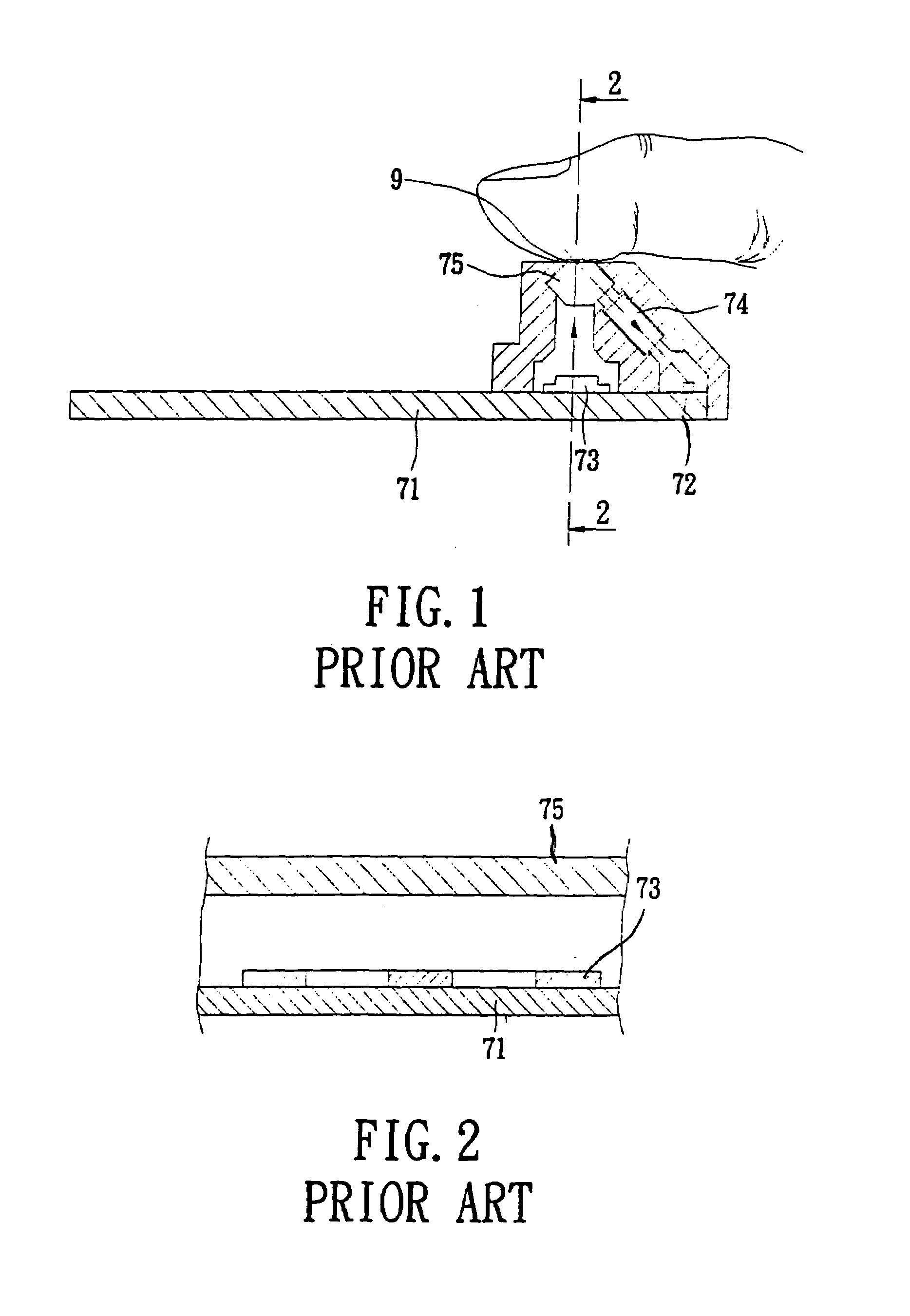 Contact image-sensing module having fingerprint scanning function