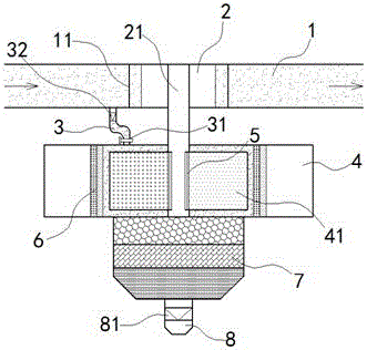 Magnetic pressure water purifier