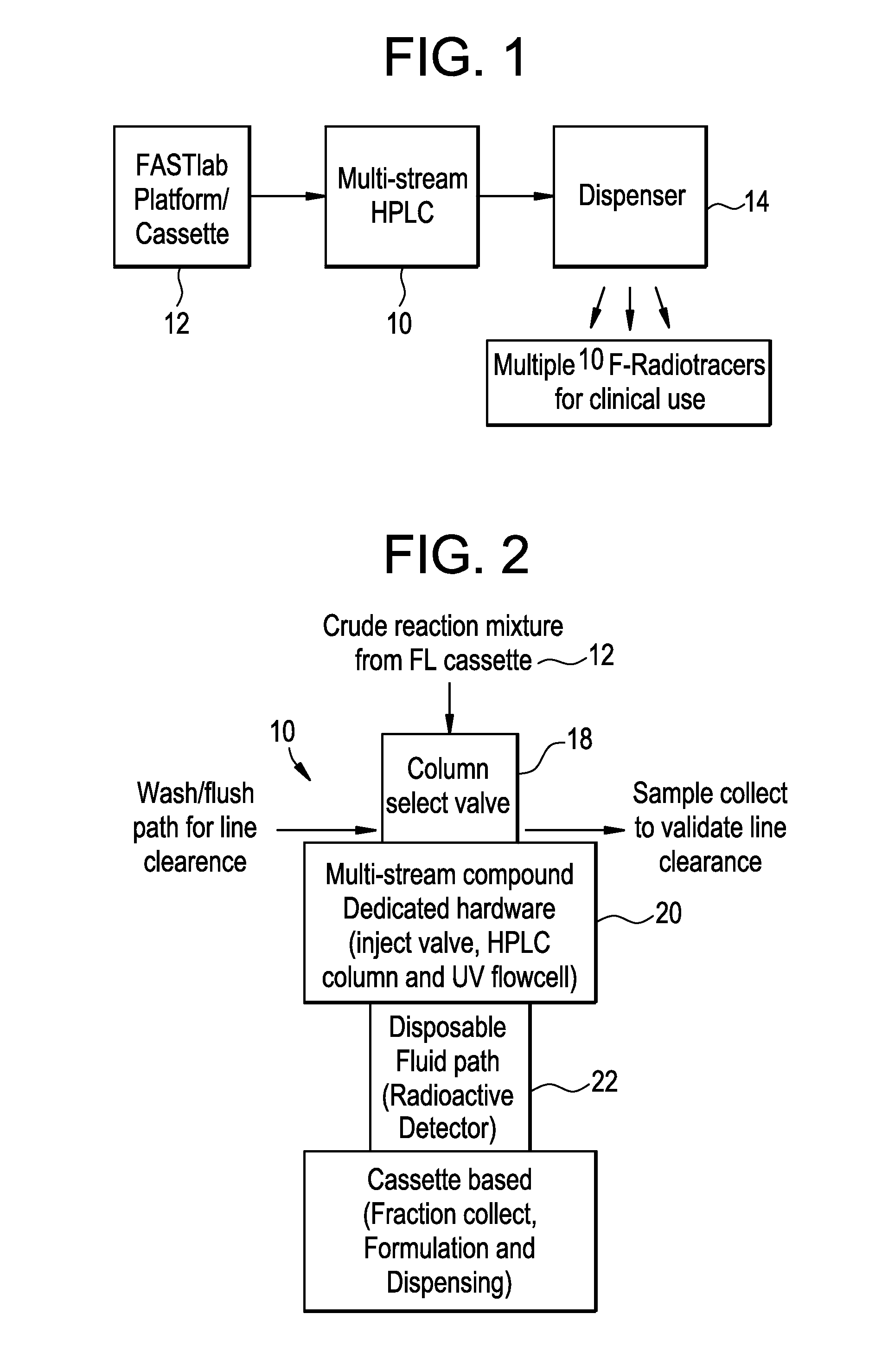 Multi-stream high-pressure liquid chromatography module