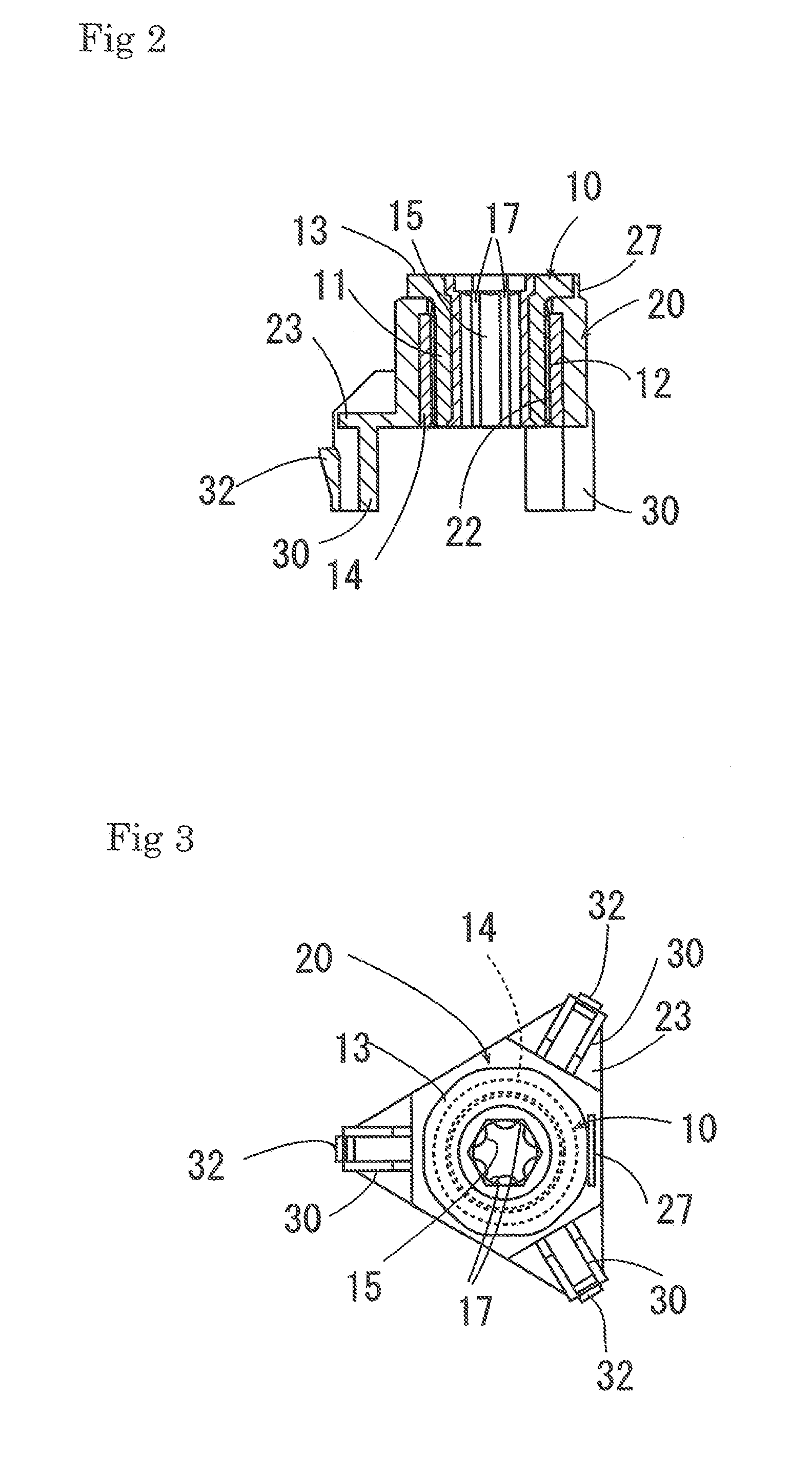 Fastening device