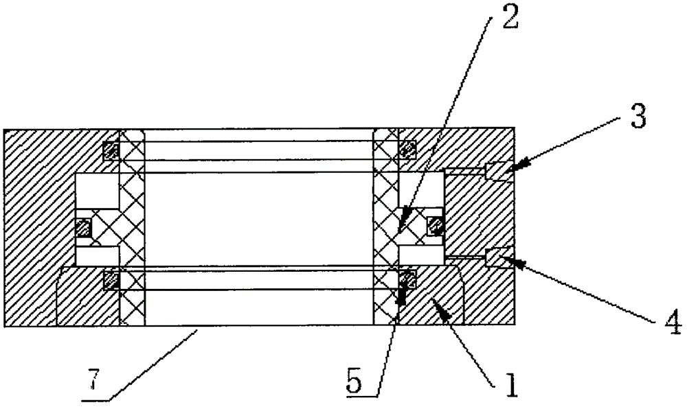 Hollow cylinder for stud welding machine