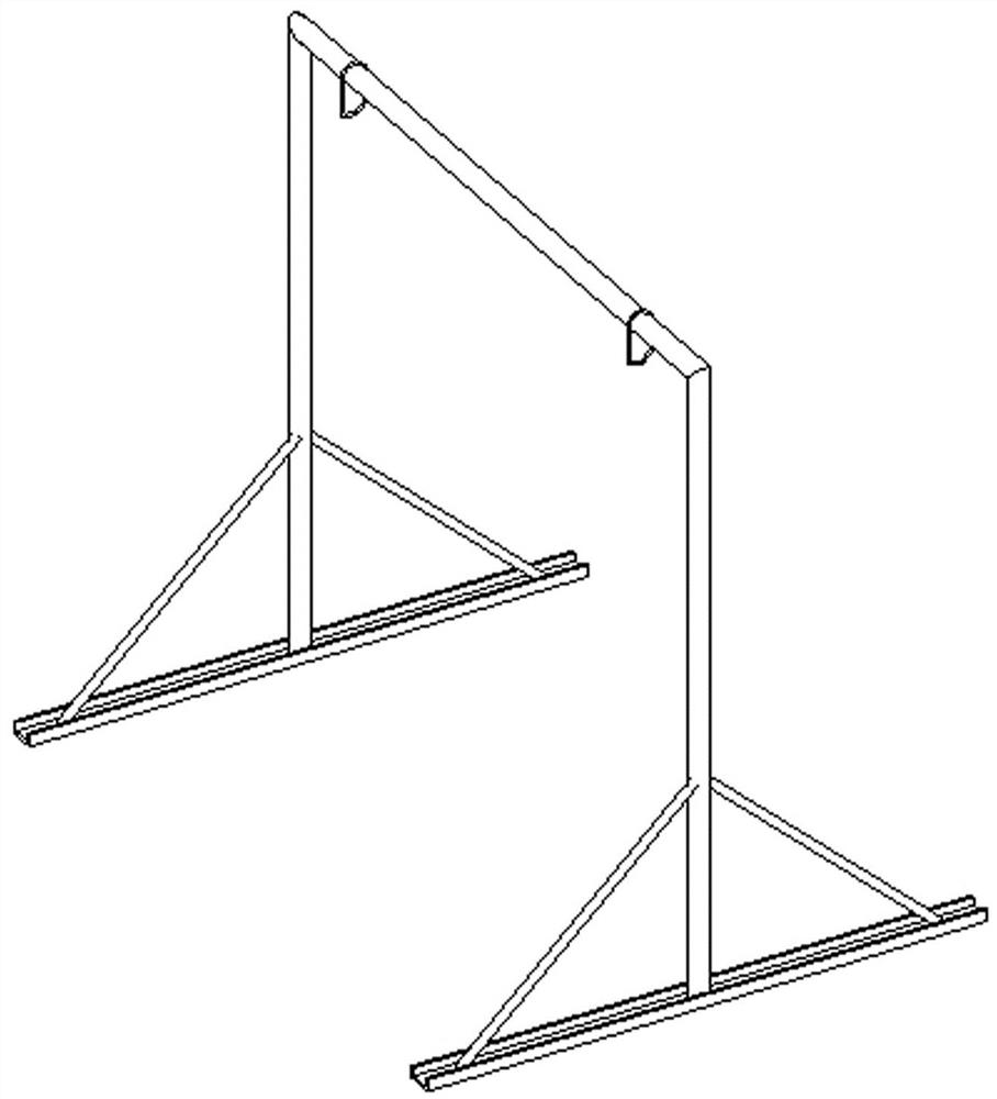 Convenient in-place method for large refrigerating unit