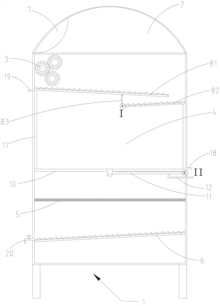 Integrated fermentation tank