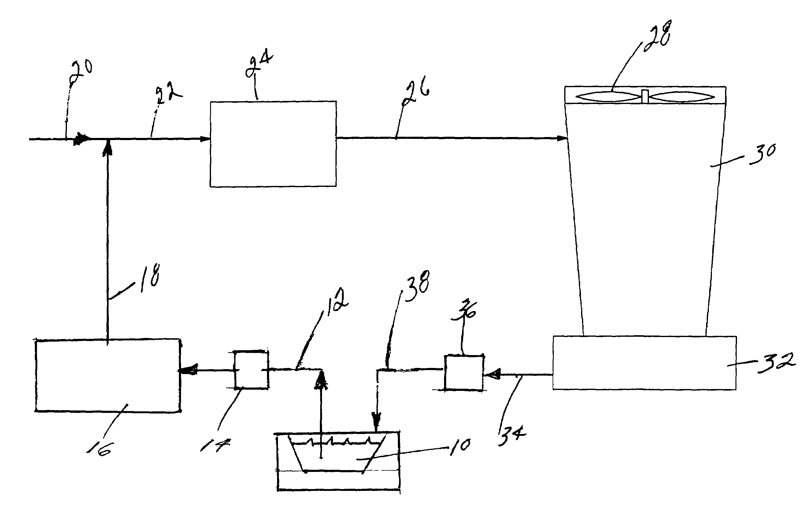 Reduction of wastewater in phosphate manufacturing