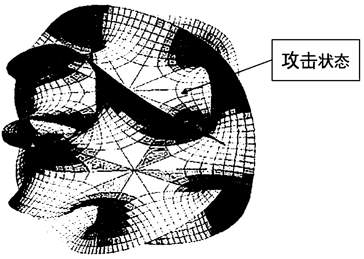 Network space security measurement method based on differential manifolds