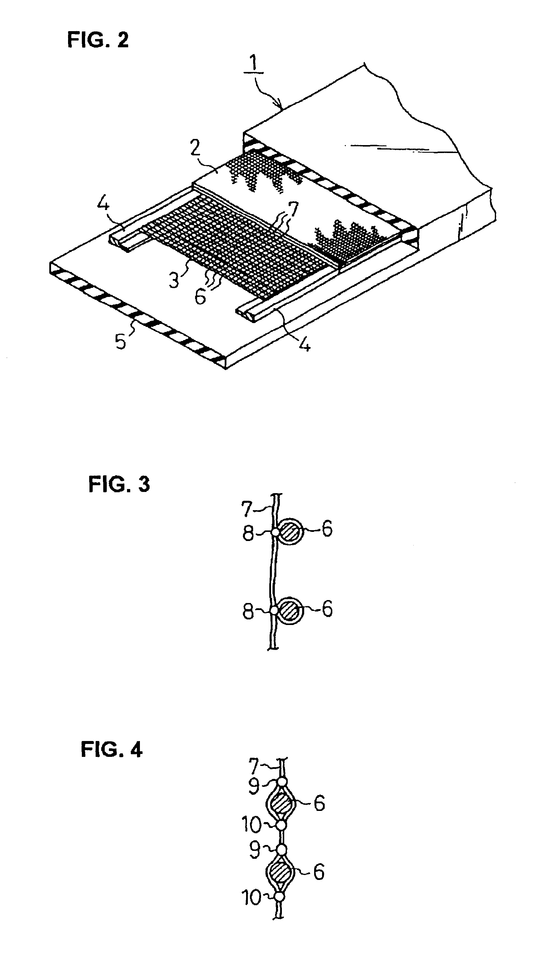 Reinforcing band for conveyor belts, and conveyor belt using the same