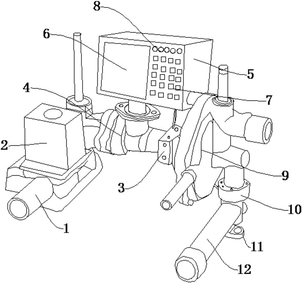 Novel leak-proof device for coke oven gas delivery