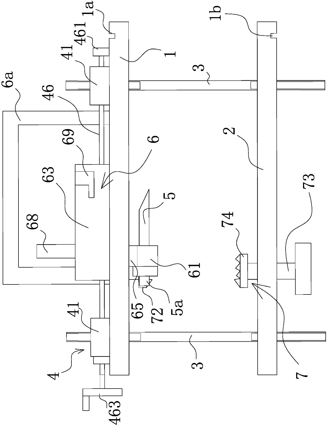 Inflating device for unhairing pig skin