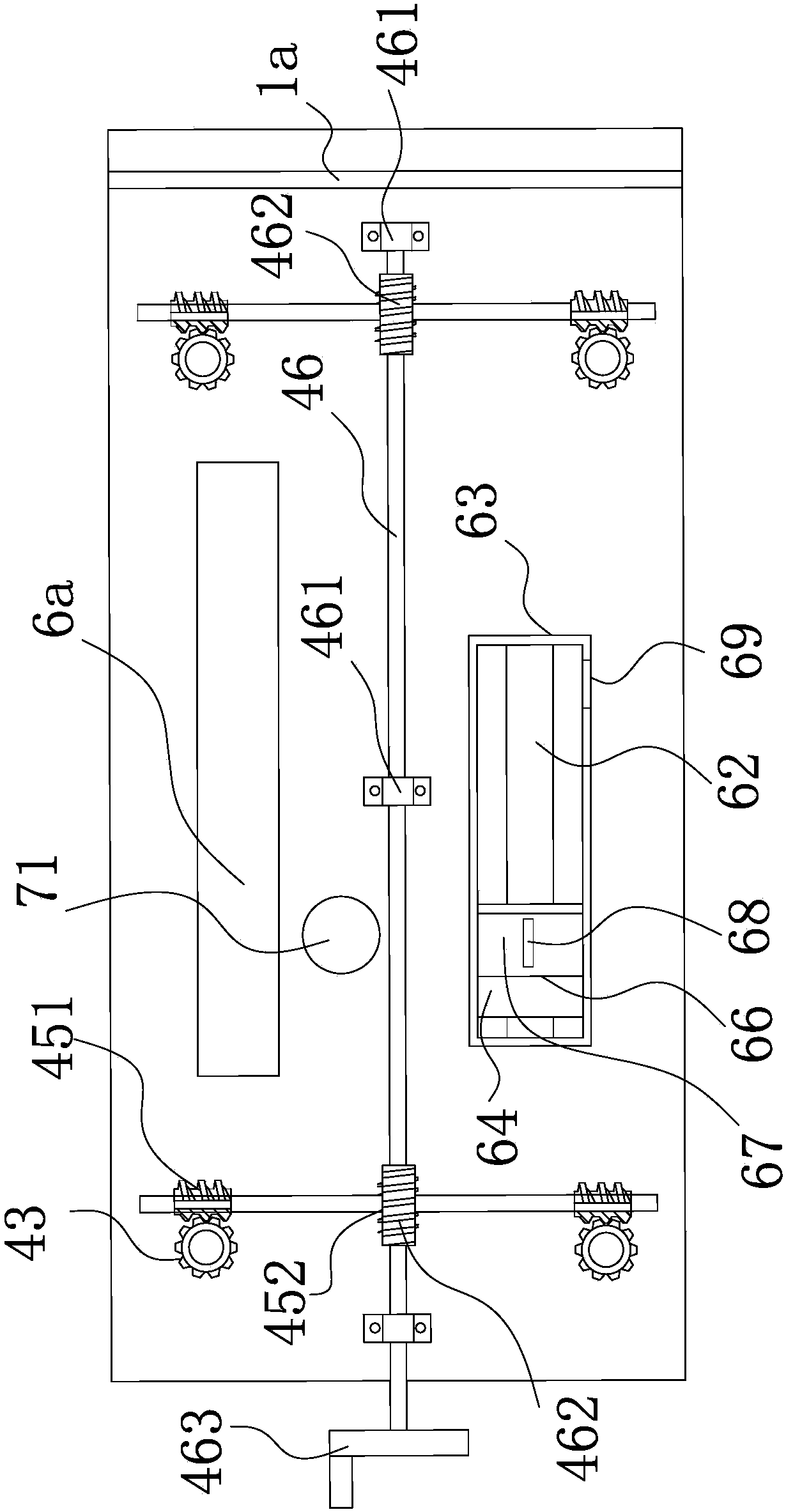 Inflating device for unhairing pig skin